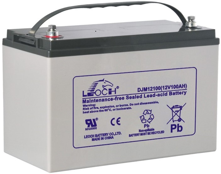 理士(LEOCH) DJM12100 不间断电源电池 12V100AH EPS铅酸蓄电池