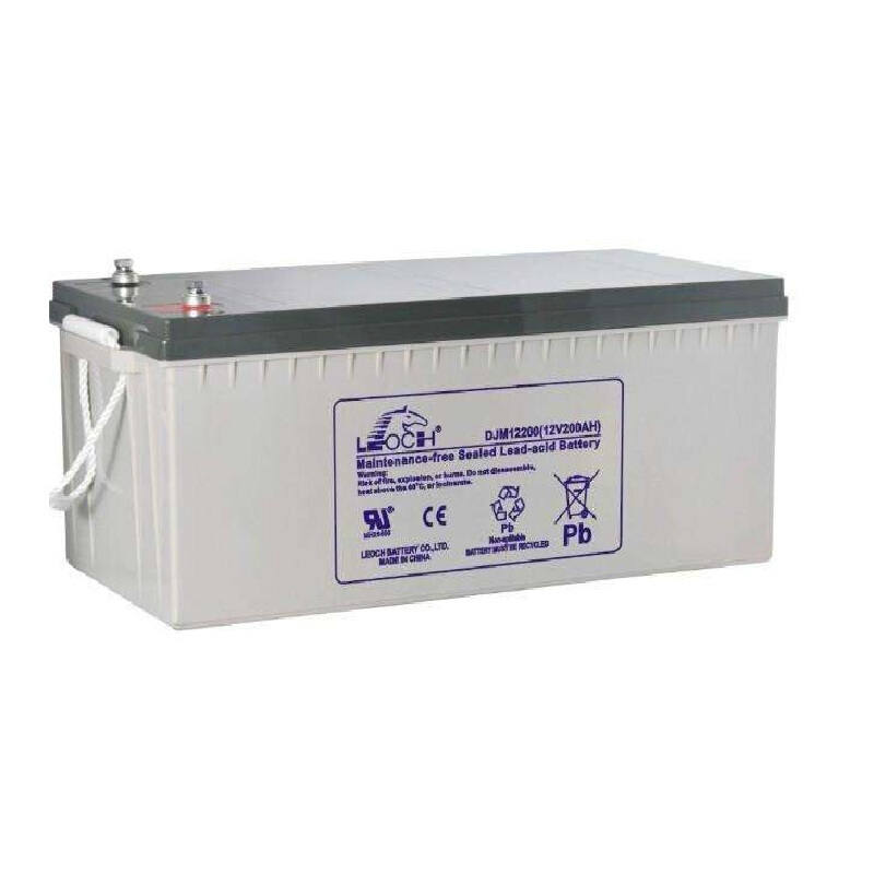 理士(LEOCH) DJM12200 UPS不间断电源 12V200AH EPS铅酸蓄电池