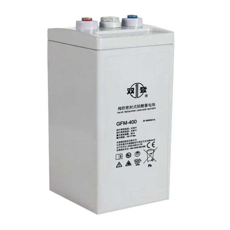 江苏双登蓄电池GFM-400 2V400AH  防爆阻燃质保三年